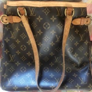 Auth Louis Vuitton Tote Batignolles